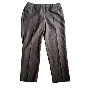 Talbots Women's Plus Size 16 W Black‎ Straight Leg Dress Pants